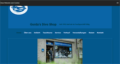 Desktop Screenshot of gerdasdiveshop.de